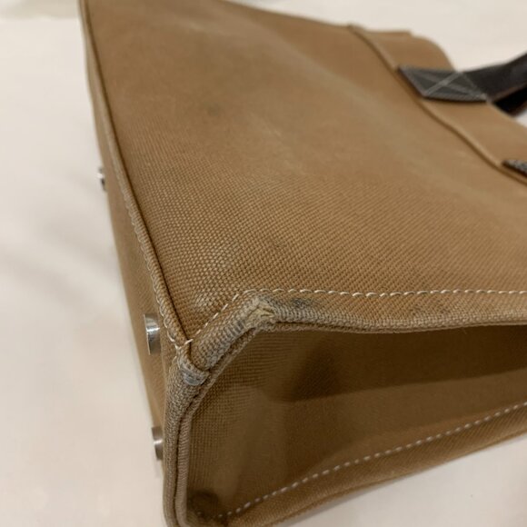 SOLD 💰Burberry Blue Label Brown Handbag Sku#84254 (Gently Used Corners Wear) - Picture 6 of 11